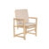 Poltrona Home ESPRIT Bianco Beige Naturale Cotone 61 x 50 x 90 cm 1 S3054227_0