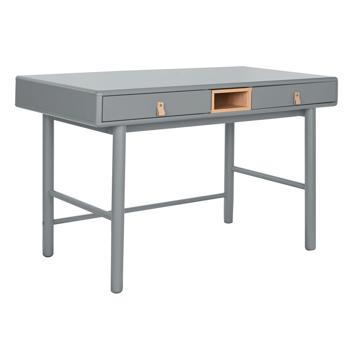 Scrivania Home ESPRIT Azzurro Grigio Legno MDF 120 x 60 x 75 cm 2 S3054242_0