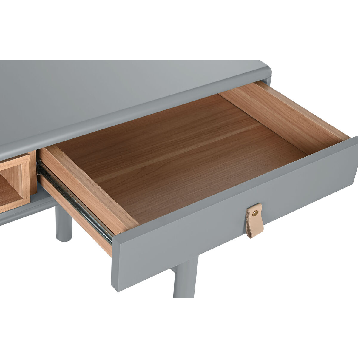Scrivania Home ESPRIT Azzurro Grigio Legno MDF 120 x 60 x 75 cm 7 S3054242_5