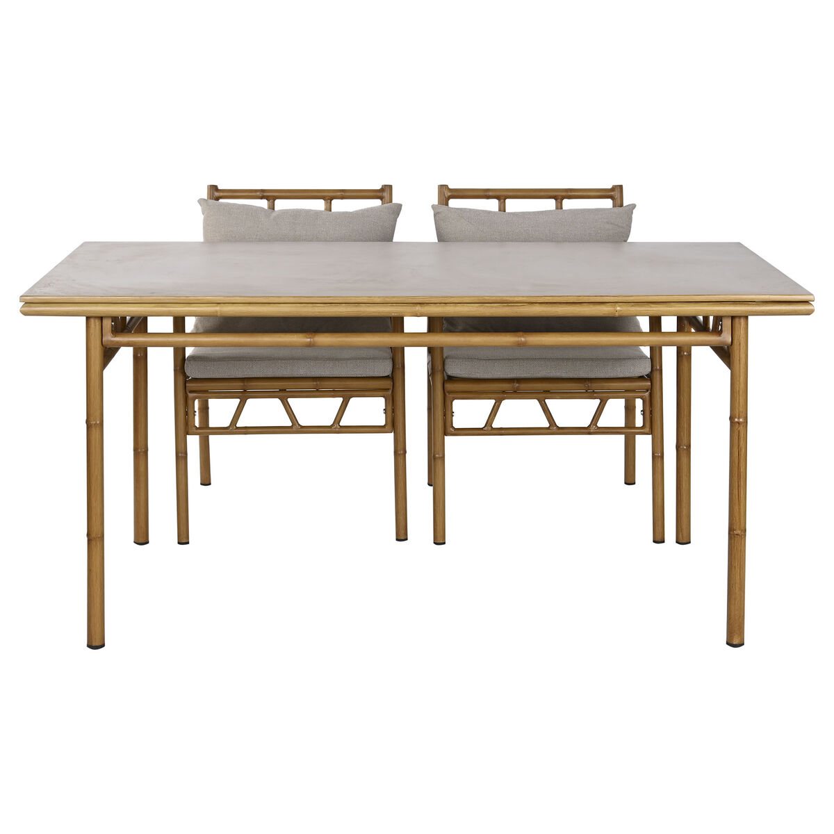 Mobili da giardino Home ESPRIT Beige 160 x 90 x 75 cm 83 cm (5 Pezzi) 8 S3054528_6