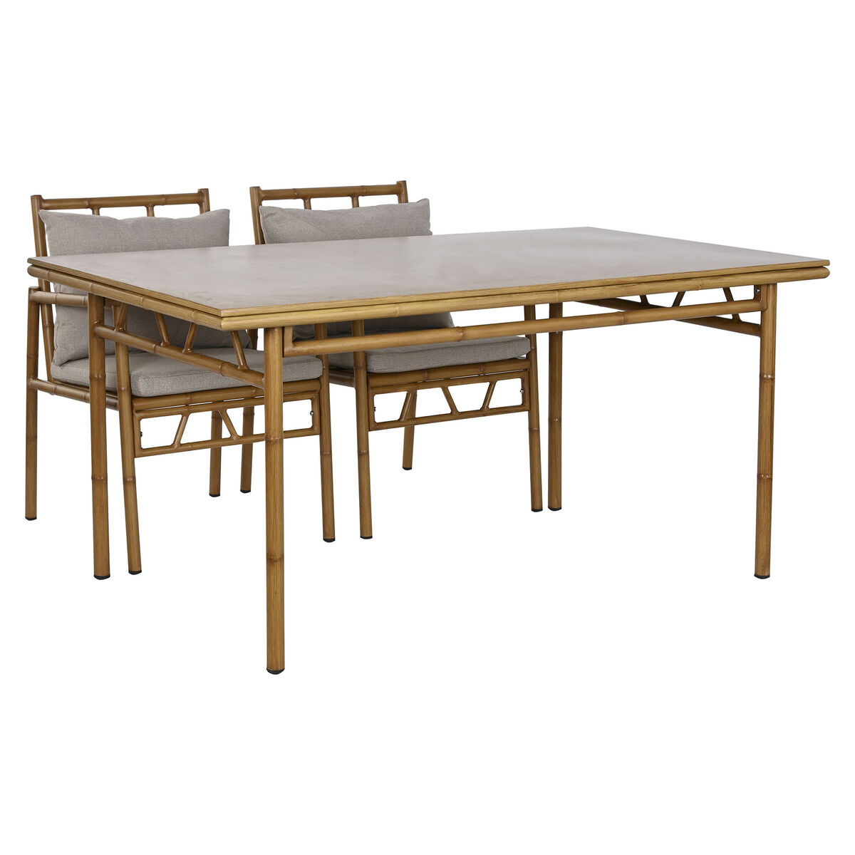 Mobili da giardino Home ESPRIT Beige 160 x 90 x 75 cm 83 cm (5 Pezzi) 9 S3054528_7