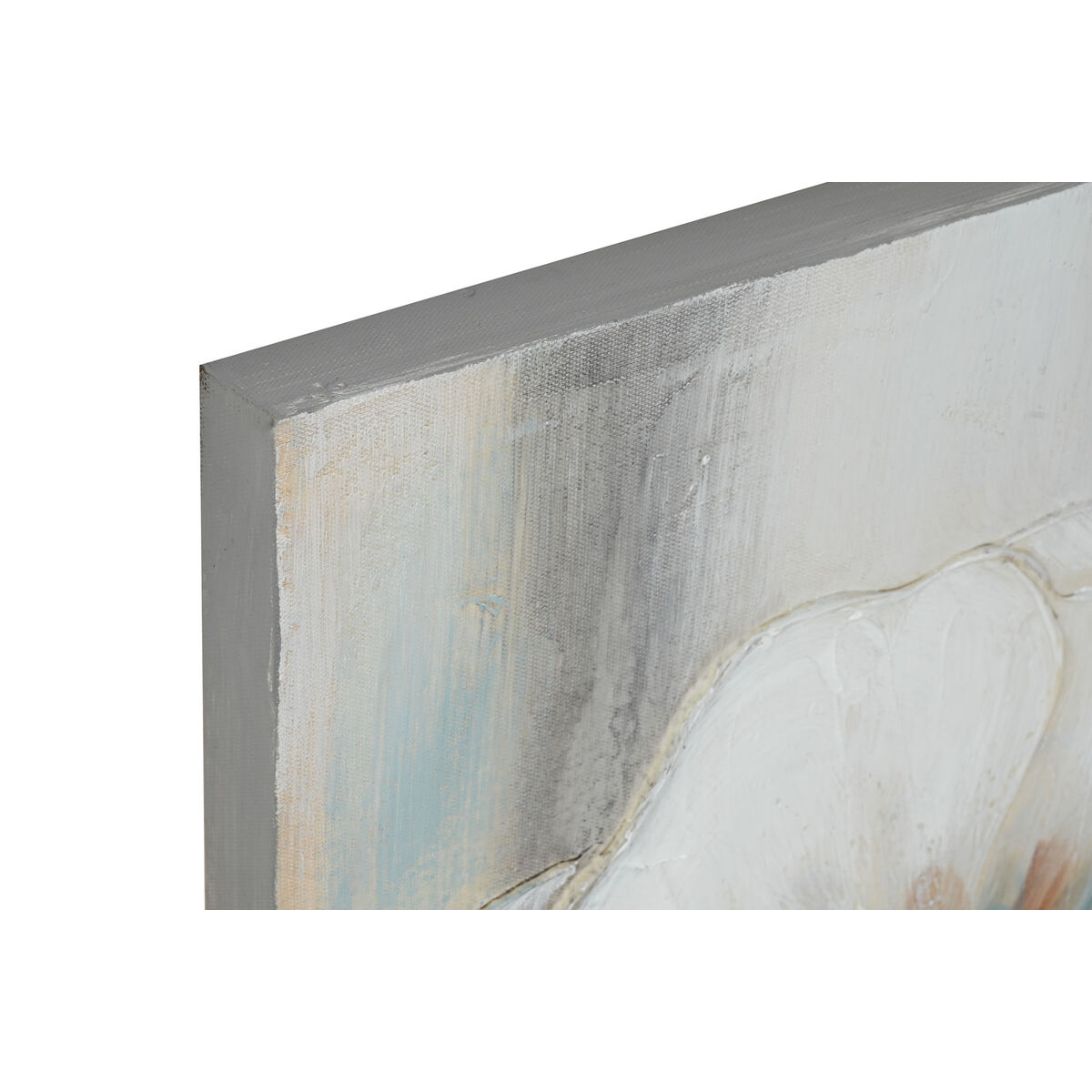 Quadro Home ESPRIT Bianco Grigio Tela Legno MDF Tradizionale 120 x 3 x 60 cm (2 Unità) 3 S3058245_1