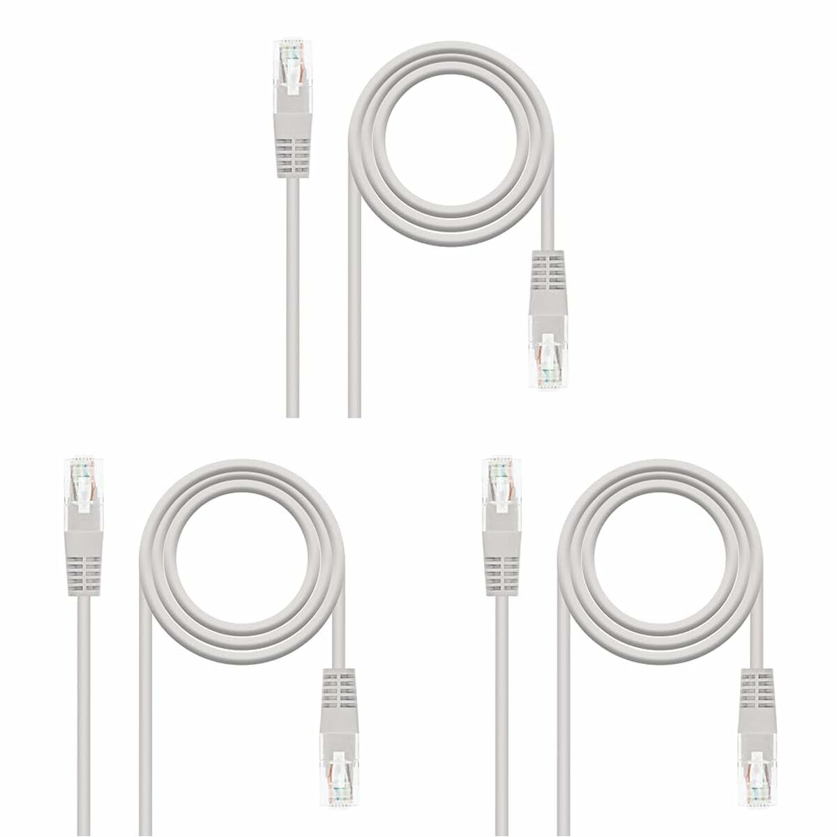 Tubo Categoria 6 UTP NANOCABLE 10.20.0407 Grigio 7 m 4 S9905101_2