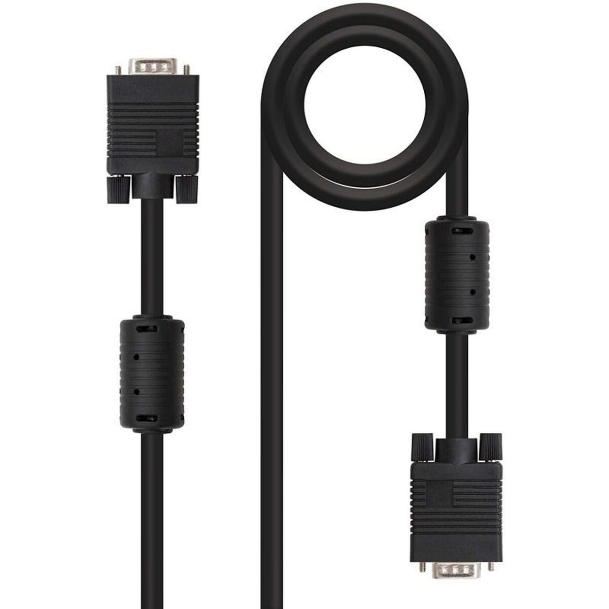 Cavo VGA NANOCABLE 10.15.0101 Nero 1 m 3 S9905190_1