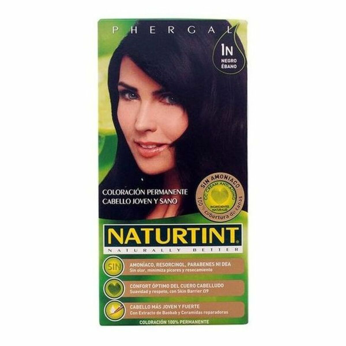 Tintura Senza Ammoniaca Naturtint Naturtint Naturtint N Ebano Nero 170 ml 2 S0524580_0