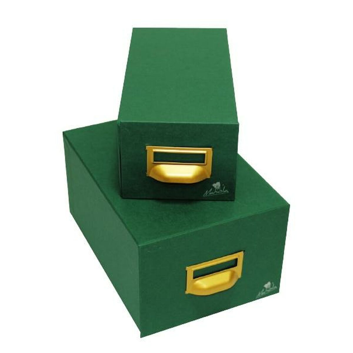 Classificatore compilabile Mariola Verde Cartone 25 x 19 x 35 cm 2 S8412751_0