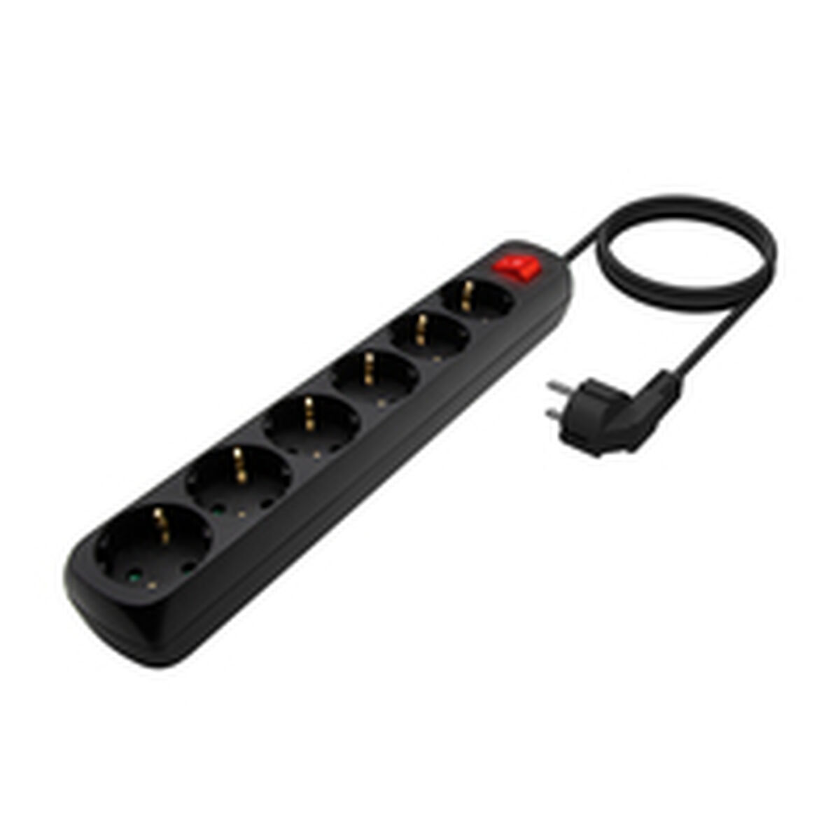 Multipresa 6 Prese con Interruttore Aisens A154-0536 Nero (1,4 m) 3 S9901035_1