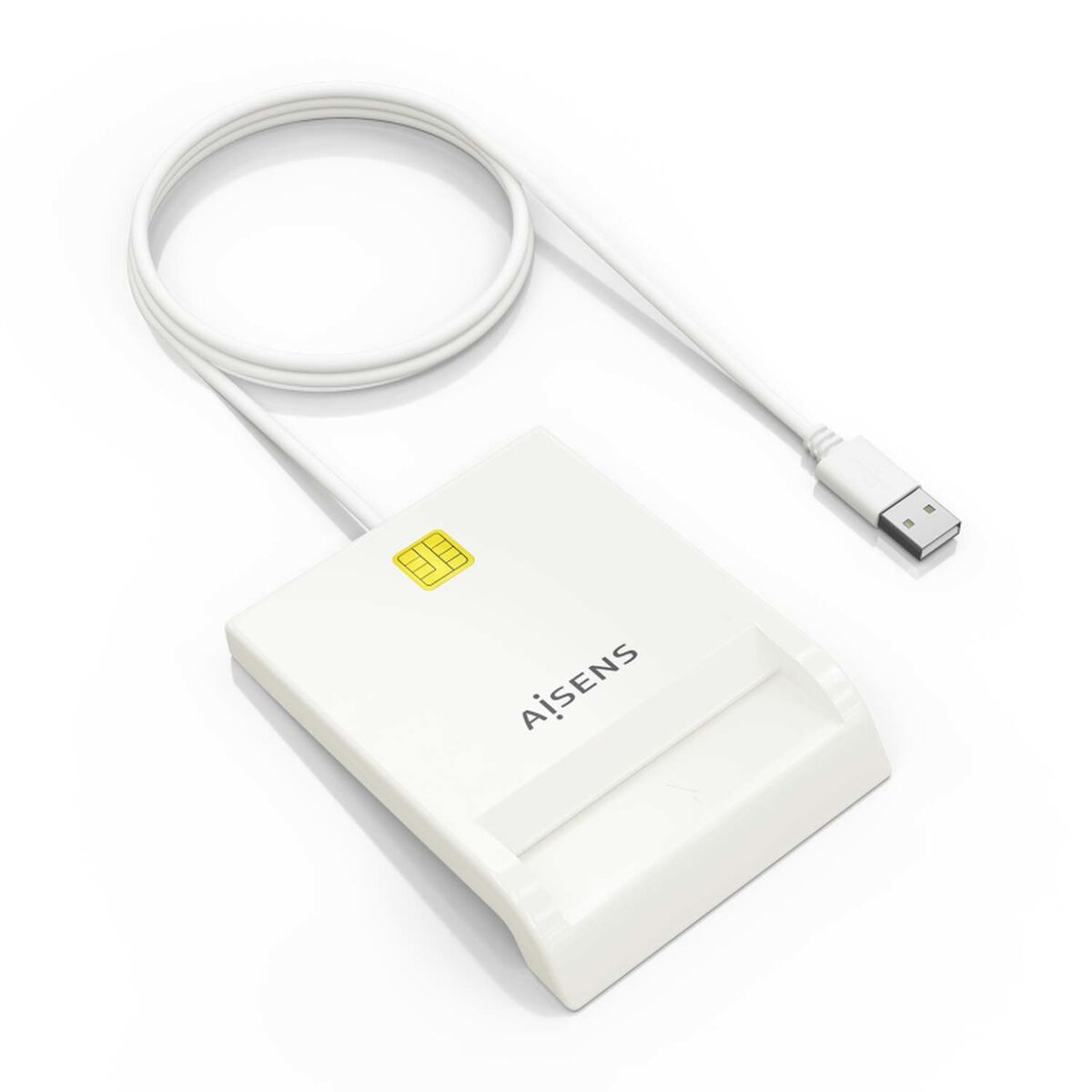 Lettore di Schede Esterno DNI Aisens ASCR-SN07-W Bianco 2 S9900973_0