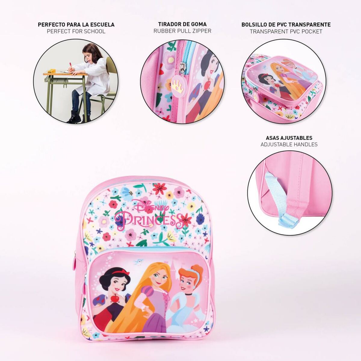 Zaino Scuola Disney Princess 6 S2443592_4