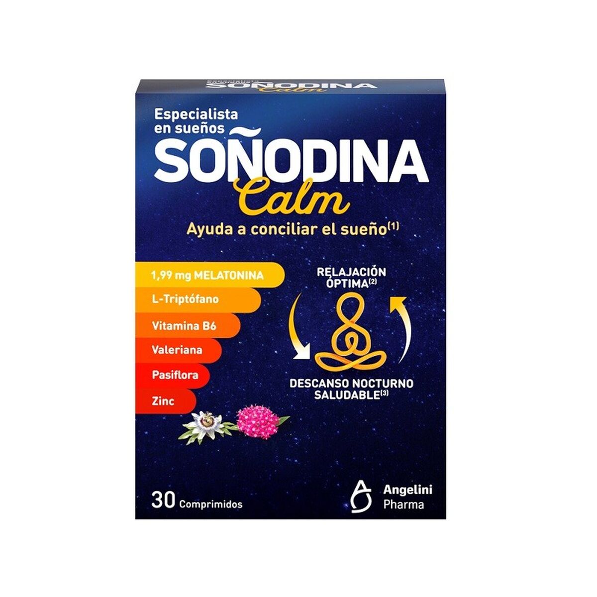 Integratore per Insonnia Natura Essenziale Calm Compresse 30 Unità 2 M0118043_0