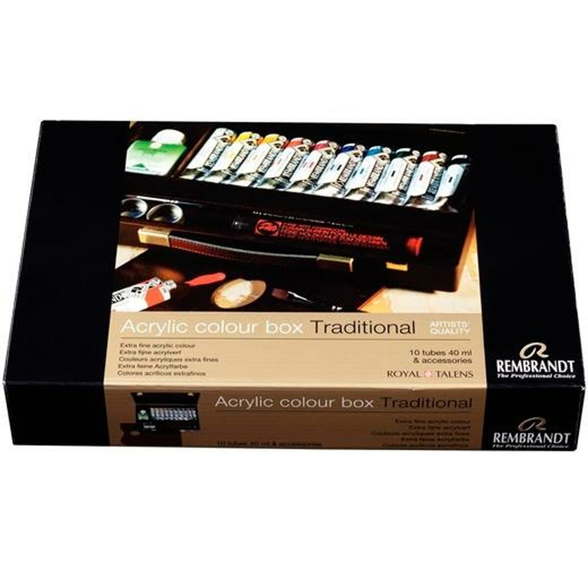 Set di colori Talens Rembrandt Vernice acrilica 15 Pezzi Multicolore 40 ml 2 S8418243_0