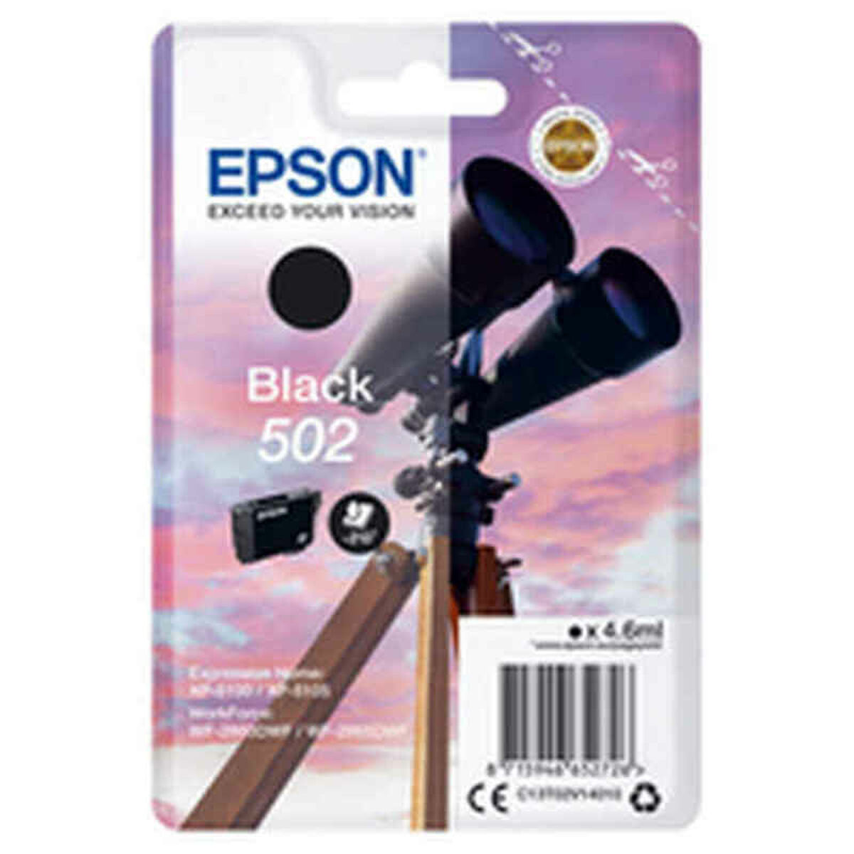 Cartuccia ad Inchiostro Originale Epson 502 Nero 2 S8405179_0