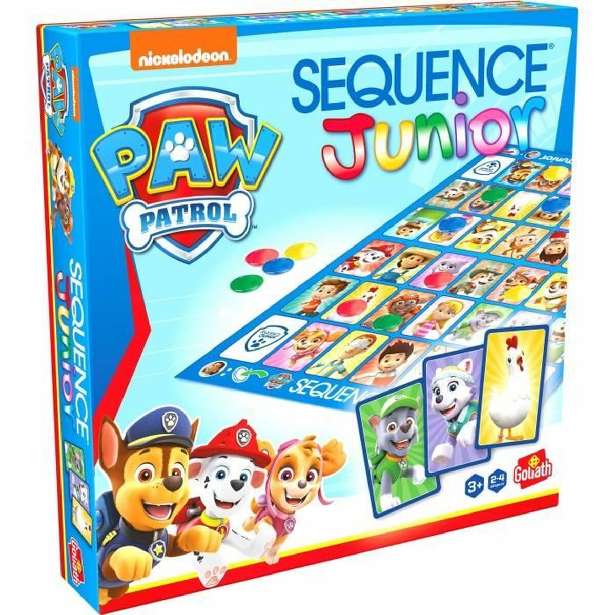 Gioco da Tavolo Goliath Junior Paw Patrol Sequence 2 S71010143_0