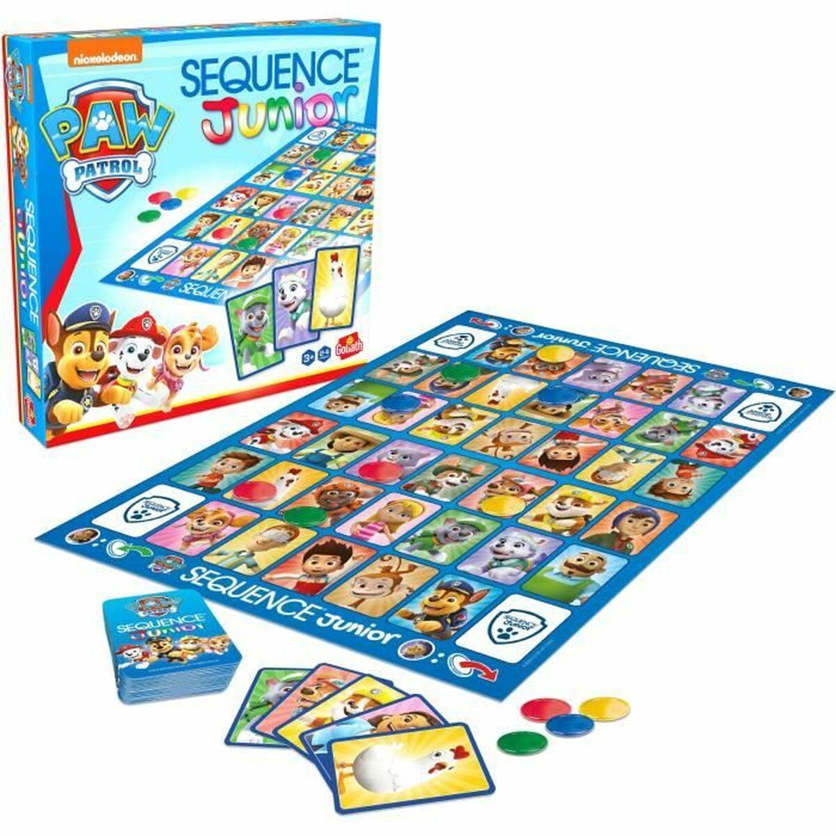 Gioco da Tavolo Goliath Junior Paw Patrol Sequence 3 S71010143_1