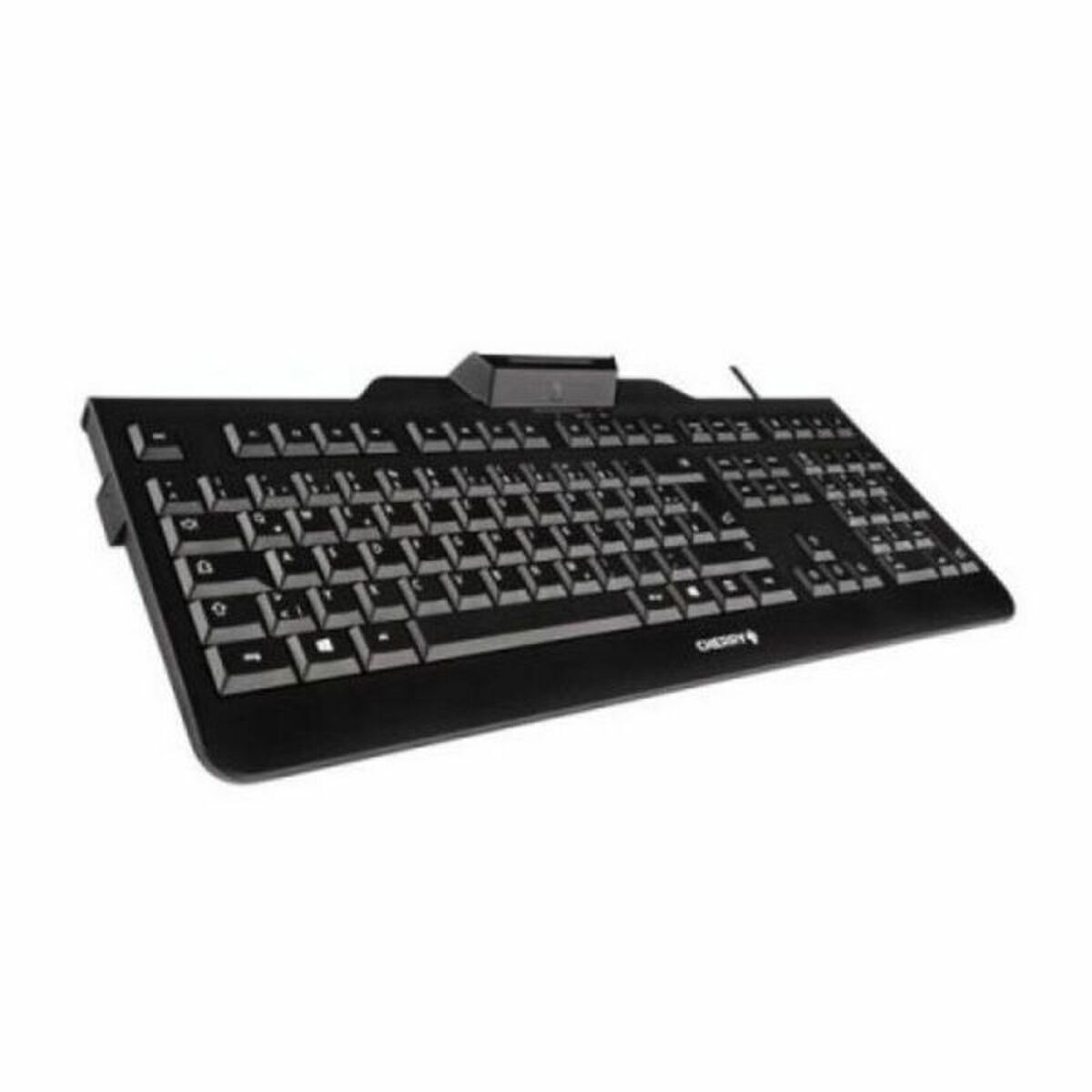 Tastiera con Lettore Cherry JK-A0100ES-2 Nero Qwerty in Spagnolo 4 S7745464_2