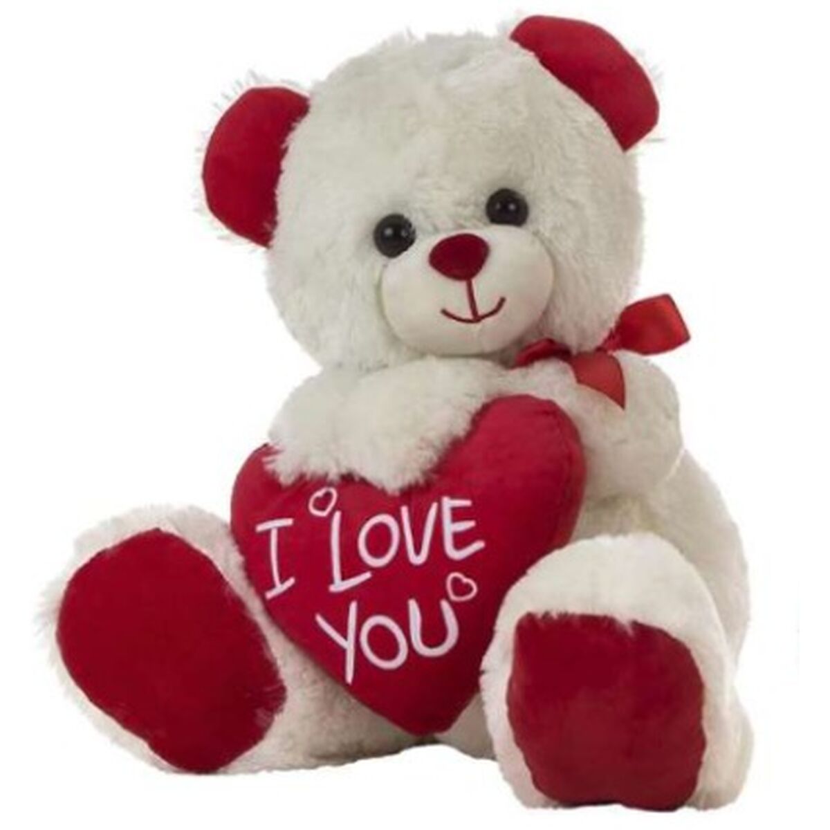 Peluche I love you Orso Cuore 28 cm 2 S2436543_0