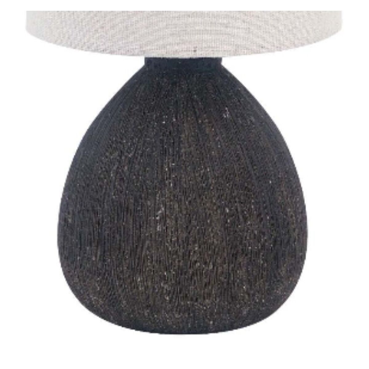 Lampada da tavolo Versa Nero Ceramica 14 x 28 x 14 cm 3 S3411733_1