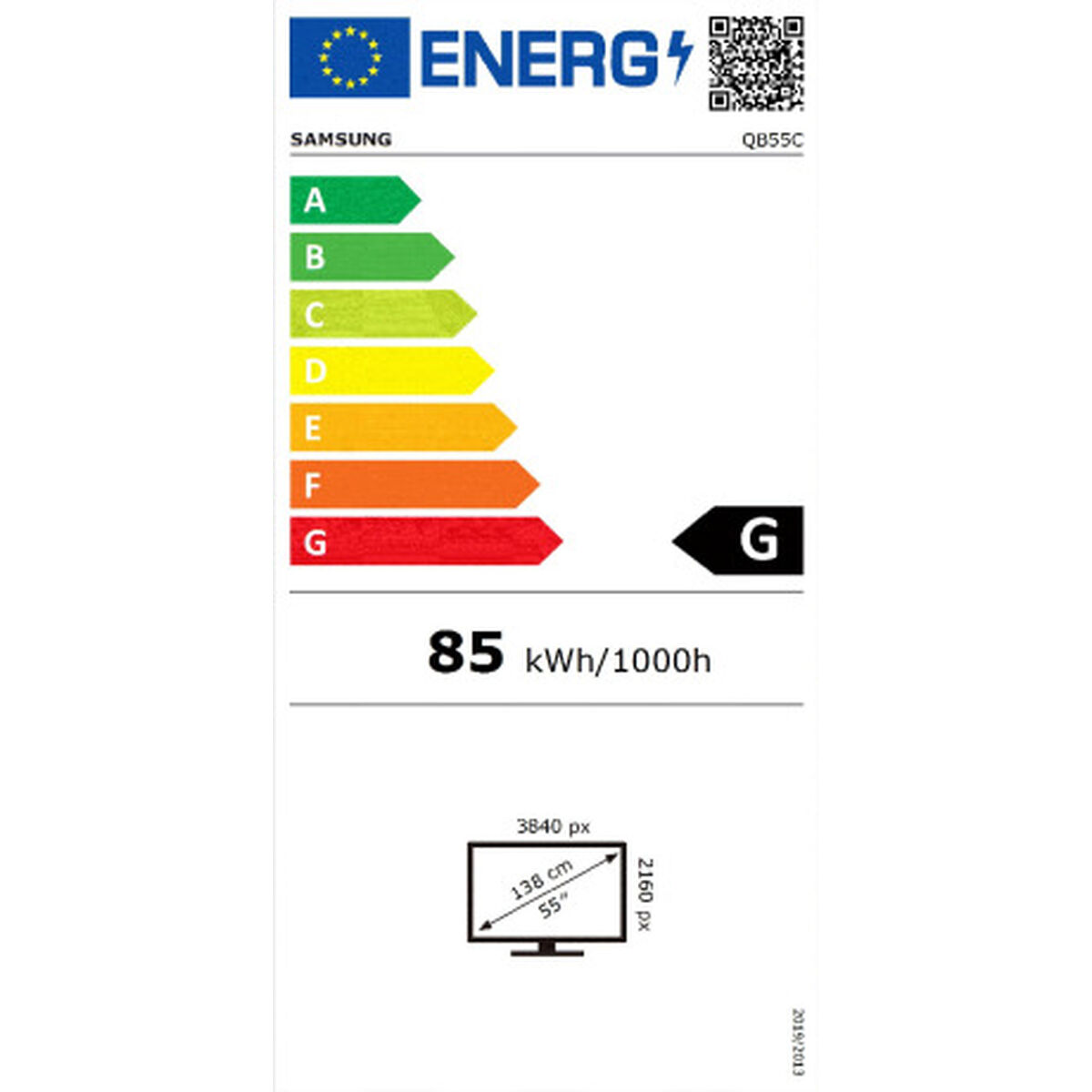 Monitor Samsung LH55QBCEBGCXEN 55" 4K Ultra HD VA 6 S77175535_4