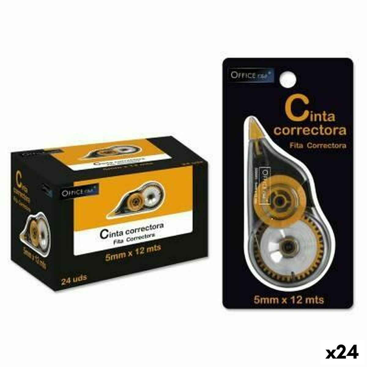 Correttore a Nastro OFFICE Club 5 mm 24 Unità 2 S8422269_0
