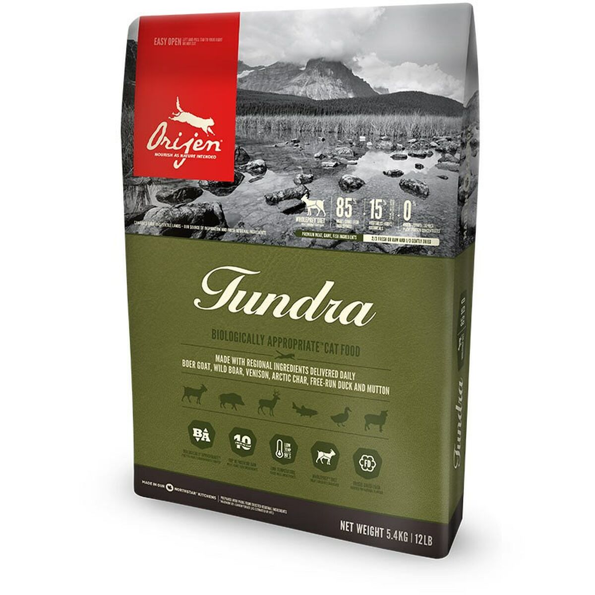 Cibo per gatti Orijen Tundra Adulto Anatra Cinghiale 1,8 kg 2 S9110884_0