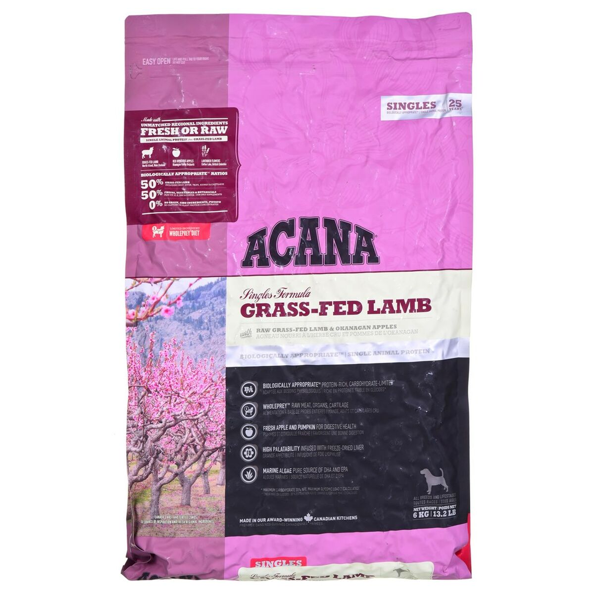 mangime Acana Grass-Fed Adulto Agnello Vegetale 6 Kg 2 S9109505_0