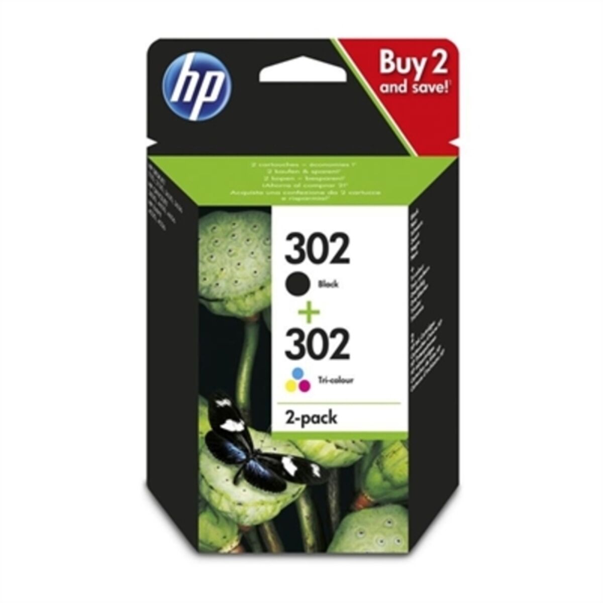 Cartuccia d'inchiostro compatibile HP 302 XLfor envy 4525 officejet 3831 3830 2 S9909152_0