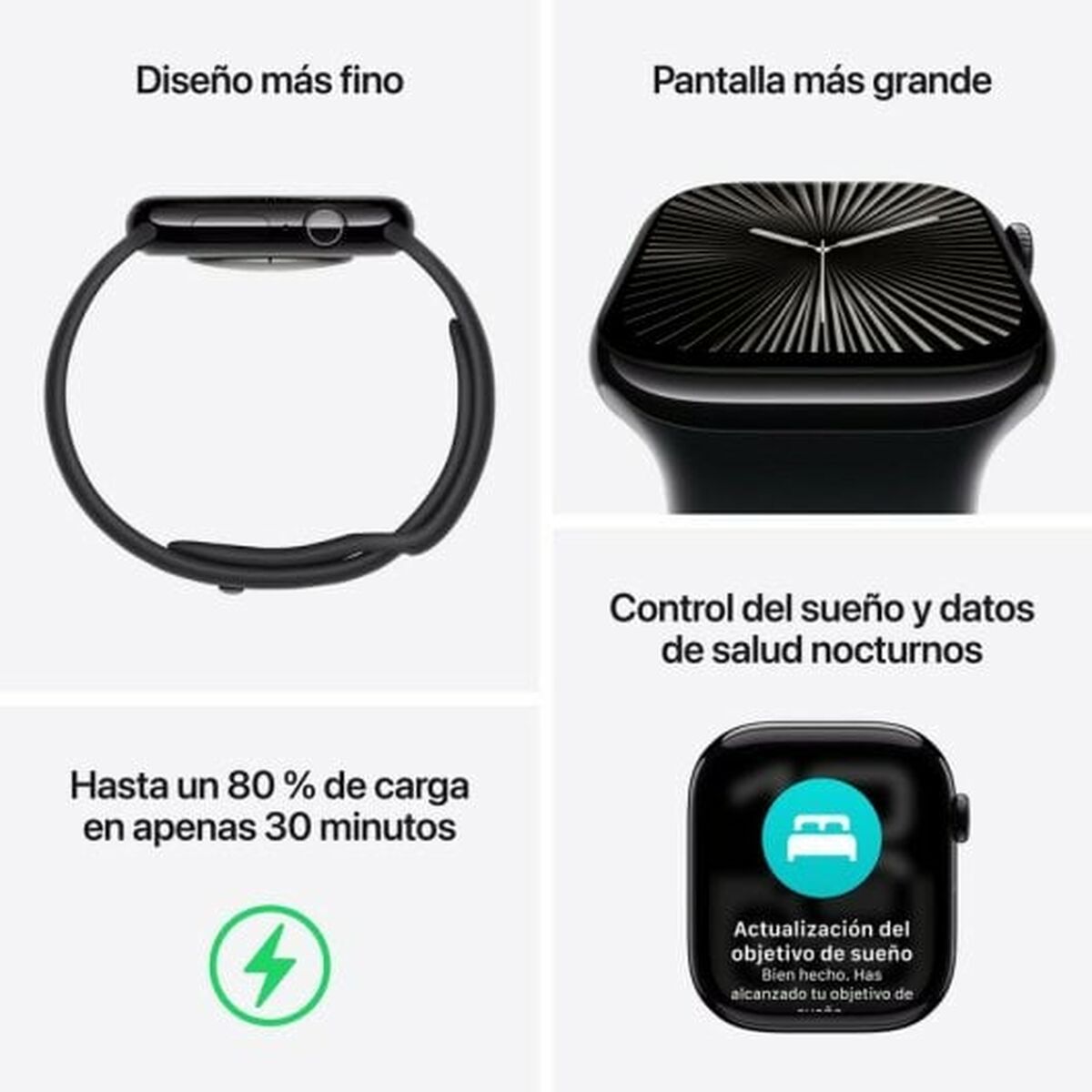 Smartwatch Apple Watch Series 10 MWY13QL/A Grigio 46 mm 4 S9913859_2