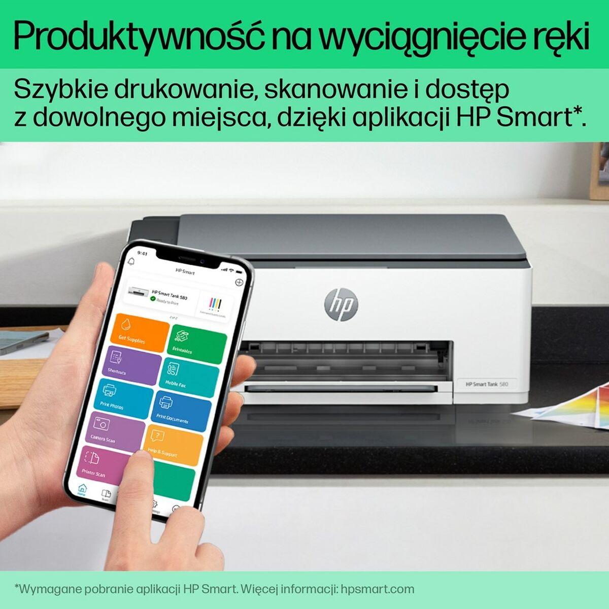 Stampante Multifunzione HP Smart Tank 580 13 S9159263_11