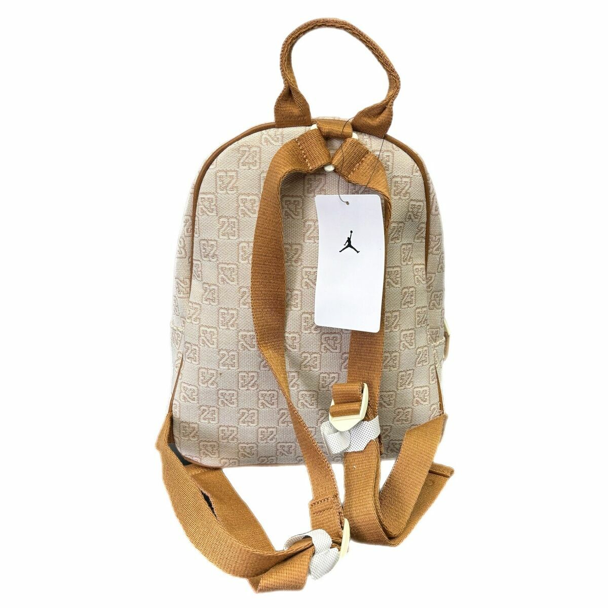 Zaino Casual Nike MONOGRAM MINI 7A0761 W3Z Beige 3 S2032598_1