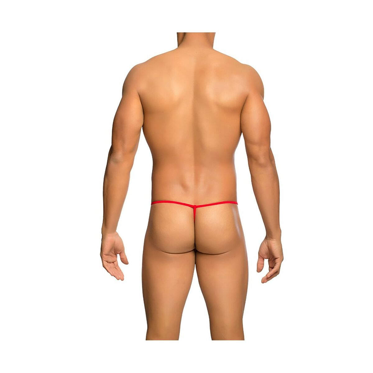 Tanga Mob Eroticwear Rosso S/M 4 M0402371_2