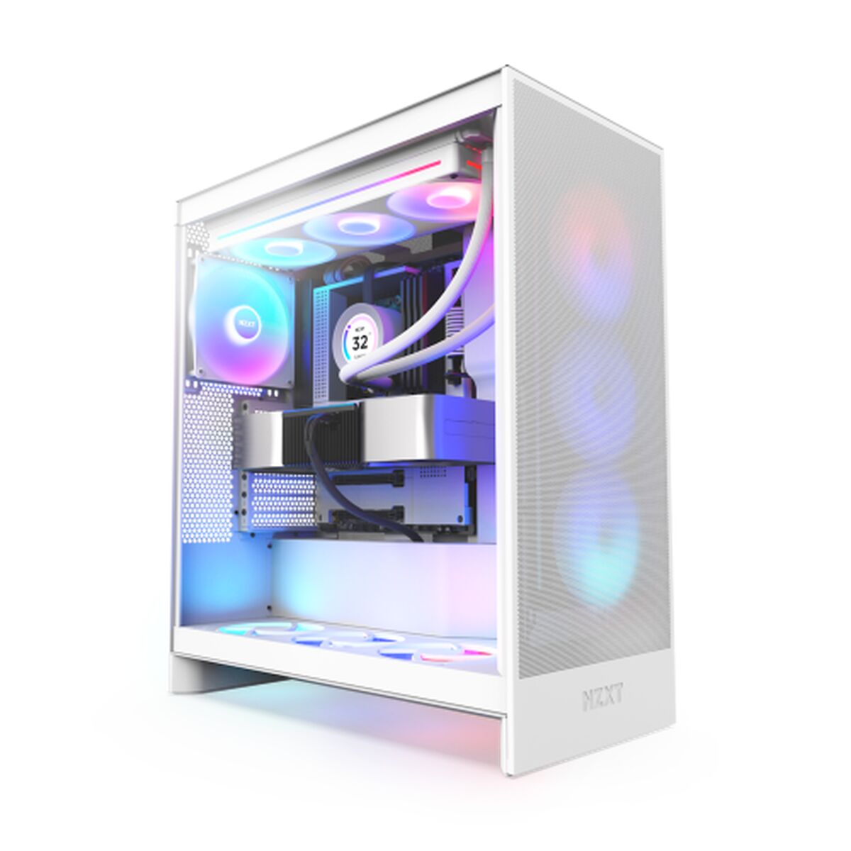 Case computer desktop ATX NZXT CM-H72FW-R1 Bianco 2 S91108215_0