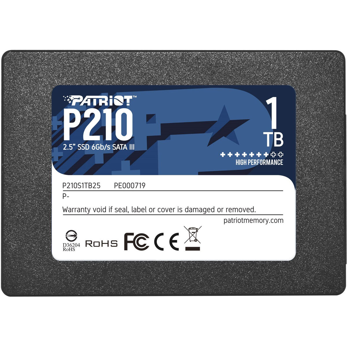 Hard Disk Patriot Memory P210 1 TB HDD 1 TB SSD 2 S9107771_0