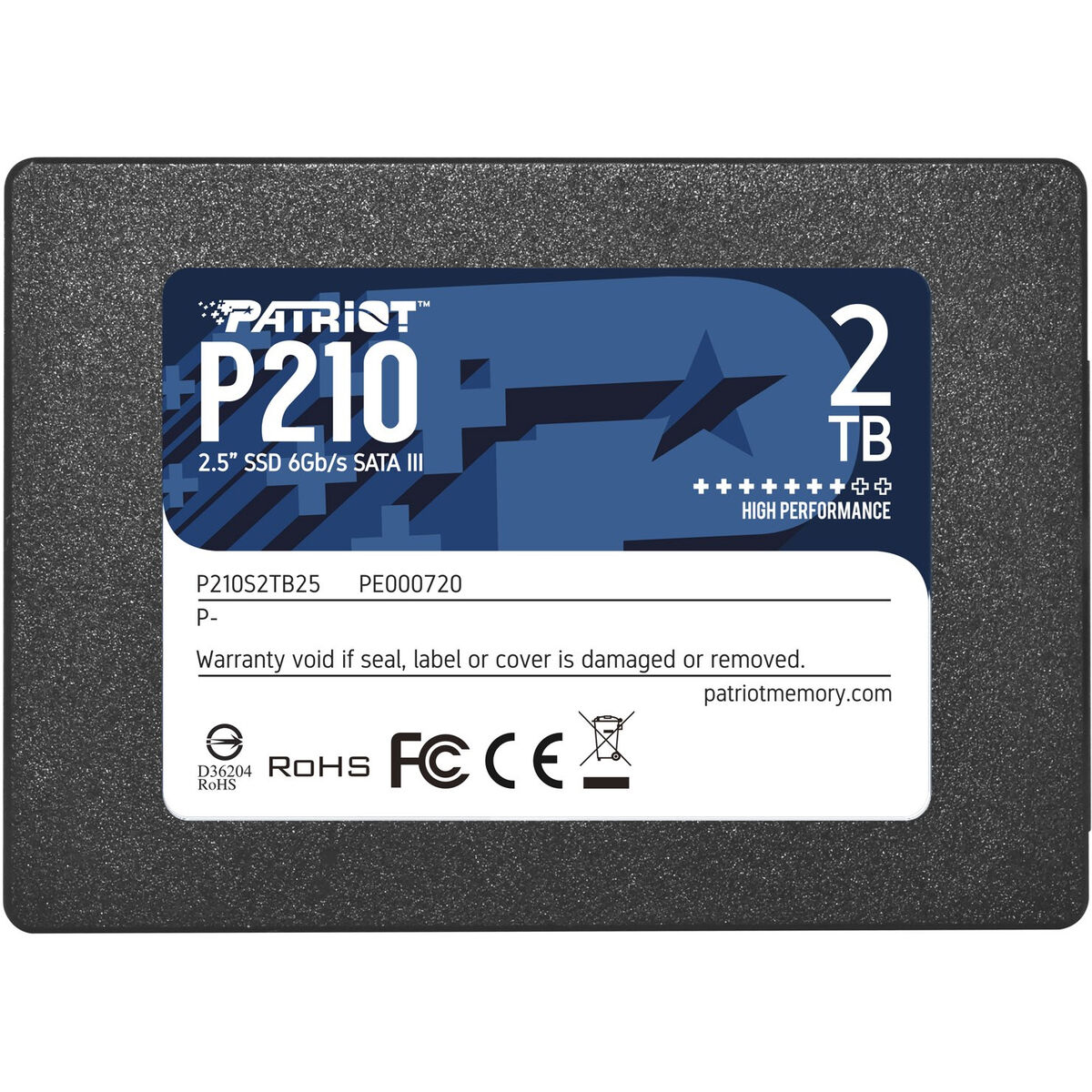 Hard Disk Patriot Memory P210 2 TB SSD 2 S9107770_0