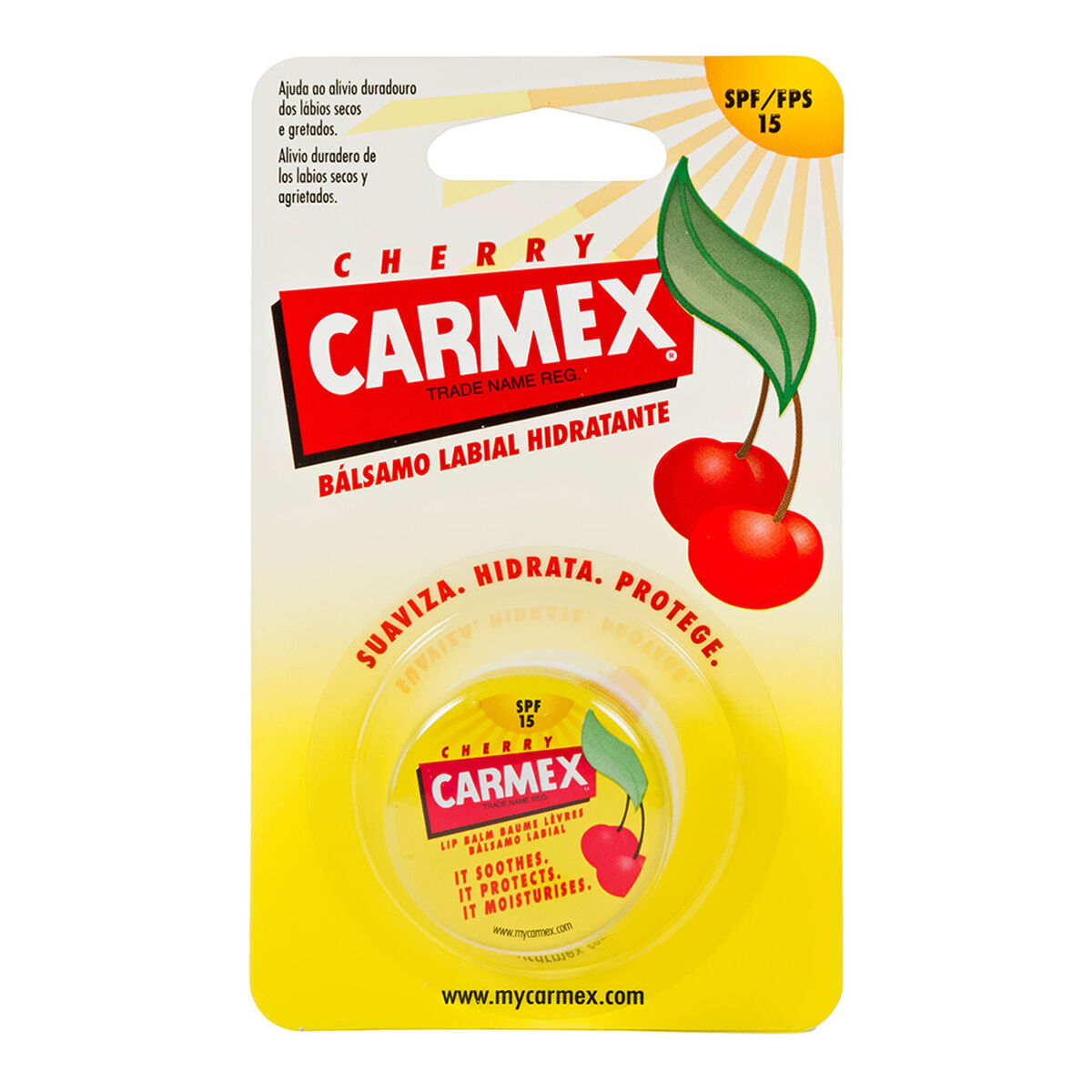 Balsamo Labbra Carmex Cherry Spf 15 (7,5 g) 2 S7908609_0