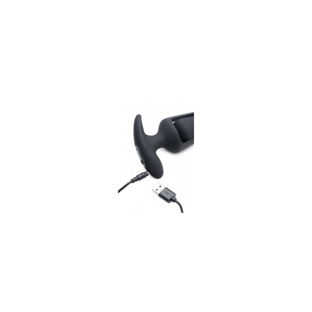 Vibratore Anale XR Nero Silicone 5 M0402589_3