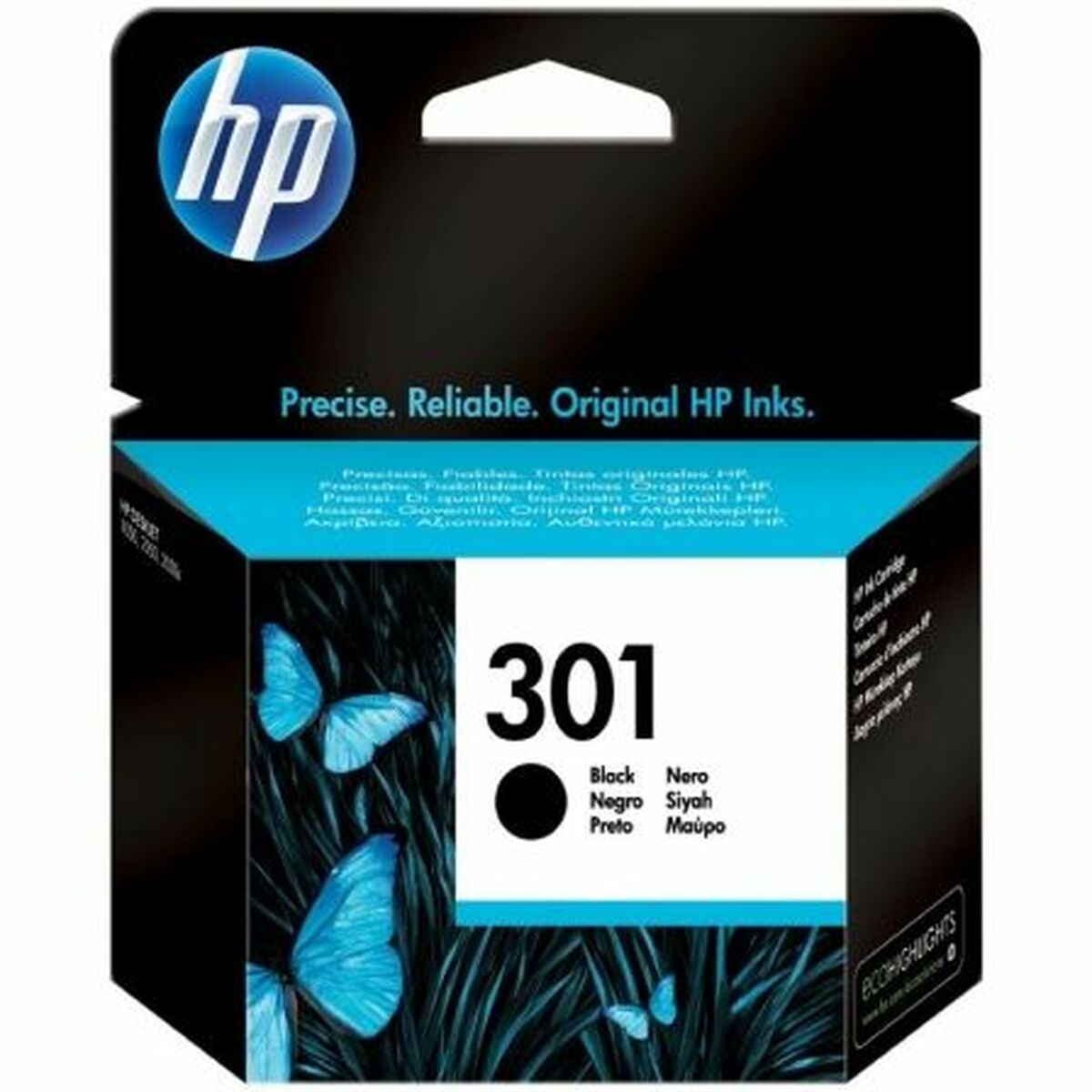 Cartuccia ad Inchiostro Originale HP 301 Nero 6 S9113592_4
