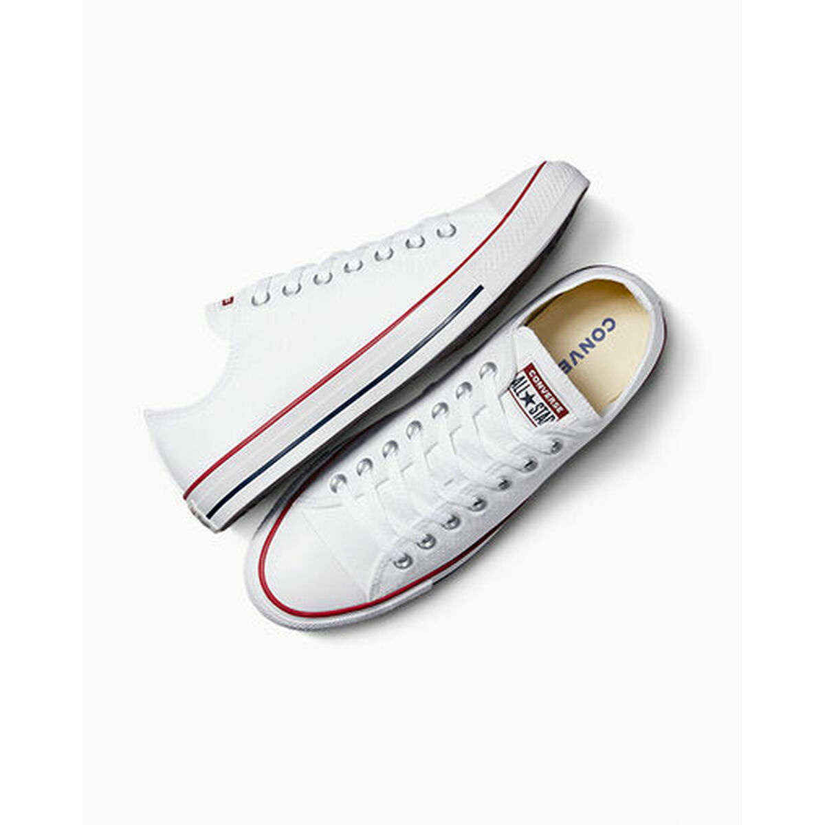 Scarpe da Tennis Casual Uomo Converse ALL STAR OX M7652C Bianco 3 S2033948_1