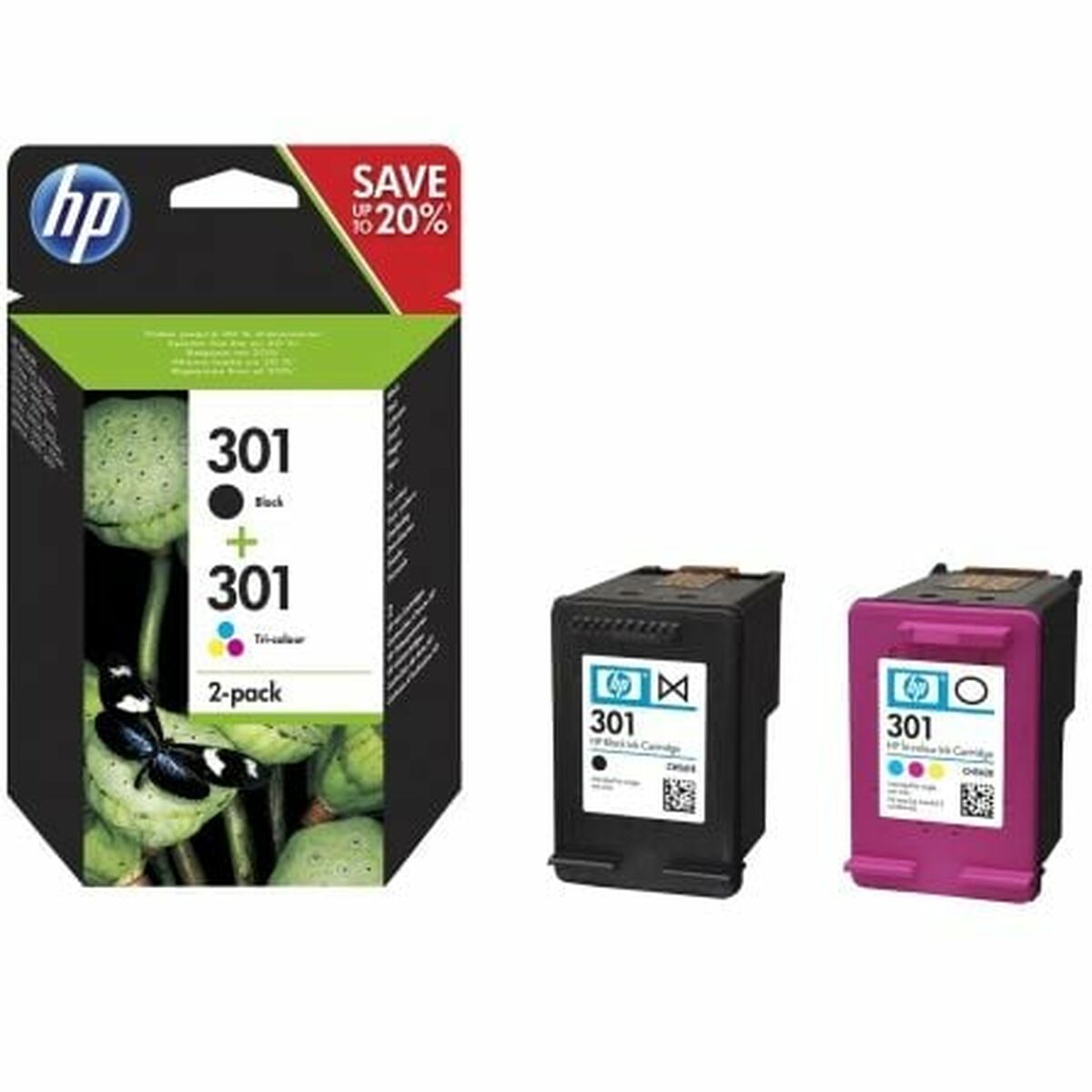 Cartuccia ad Inchiostro Originale HP N9J72AE#301 Ciano 2 S9913004_0