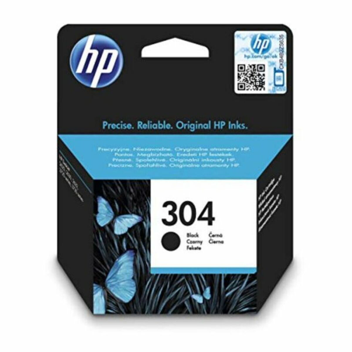 Cartuccia ad Inchiostro Originale HP 304 Nero 2 S9128100_0