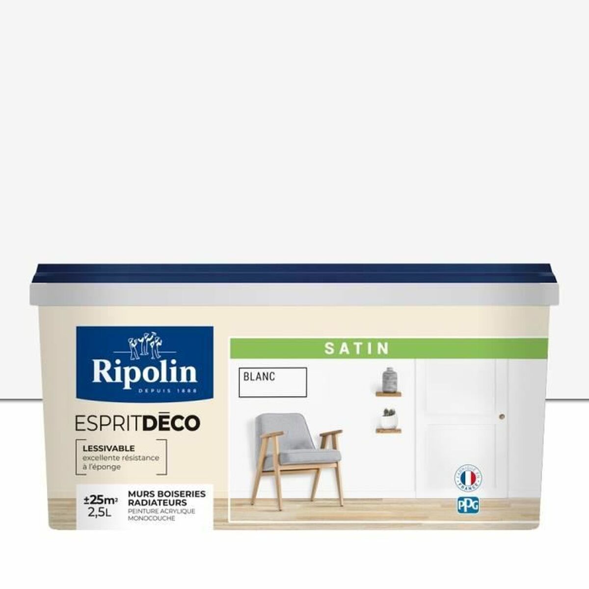 Vernice di Fondo Ripolin Bianco Raso 2,5 L 3 S71014323_1