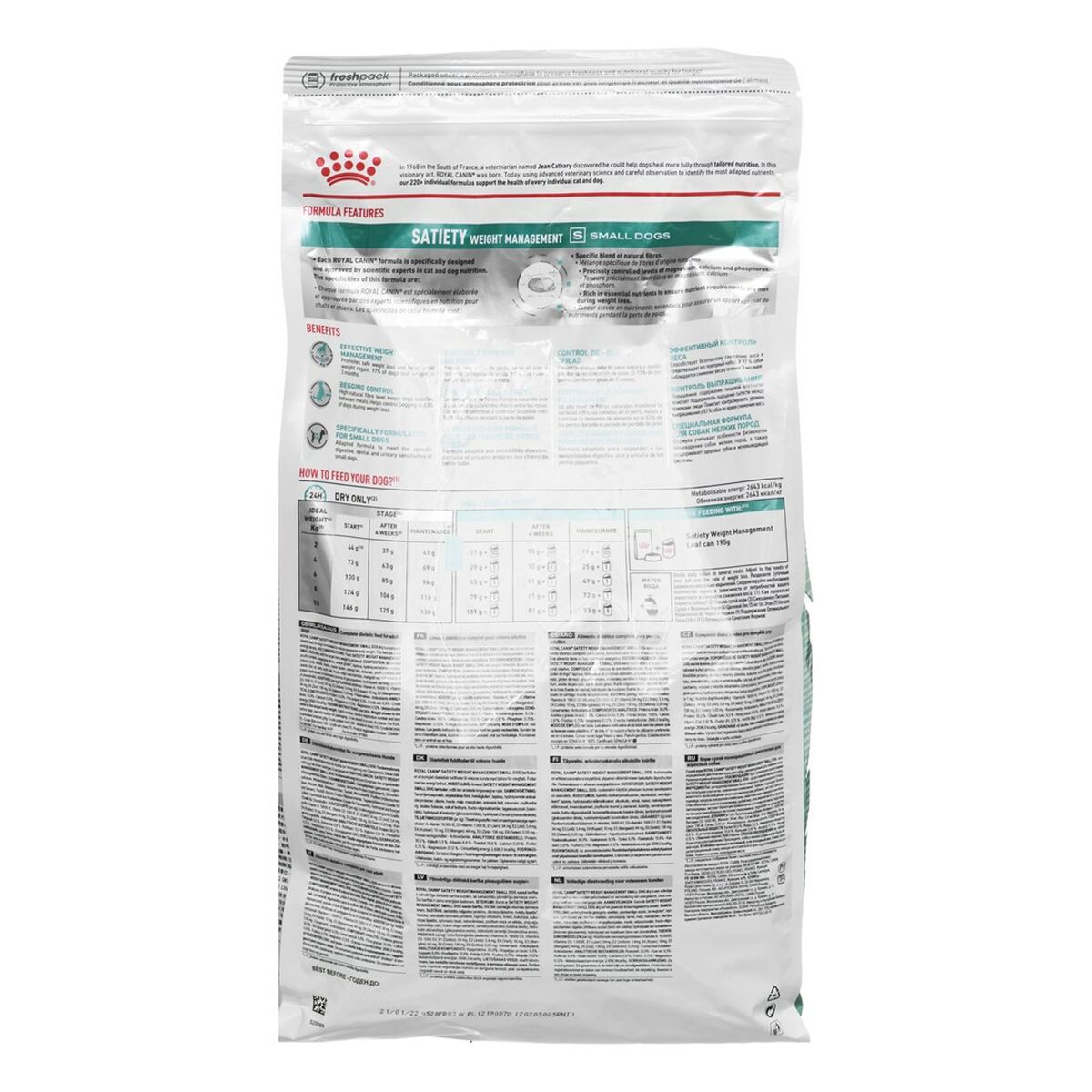 mangime Royal Canin VD Satiety Small Adulto Uccelli 3 Kg 5 S9105519_3
