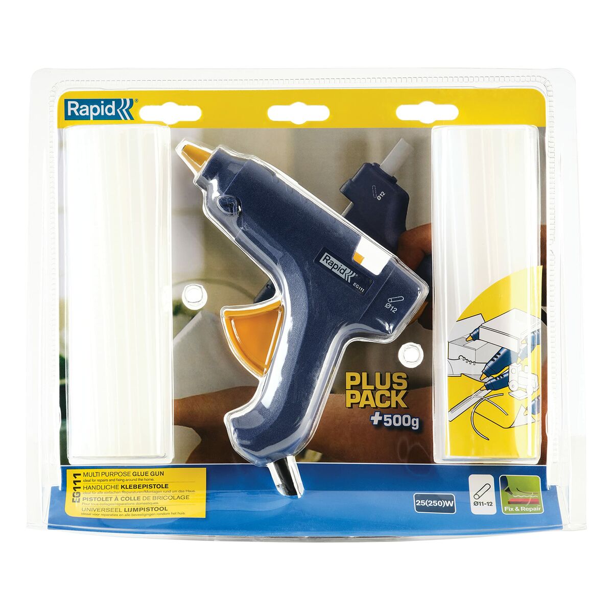 Pistola per colla Rapid Plus Pack eg111 3 S7918106_1