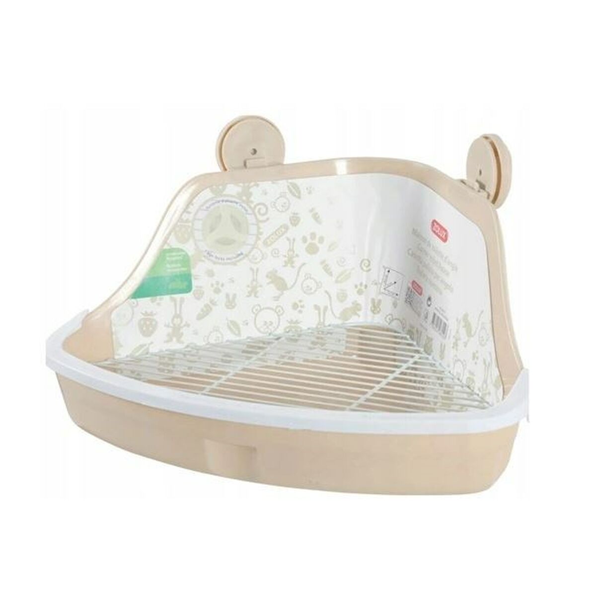 Toilette Zolux Animali piccoli Beige Multicolore Plastica 32 x 5 x 25 cm 2 S9111852_0