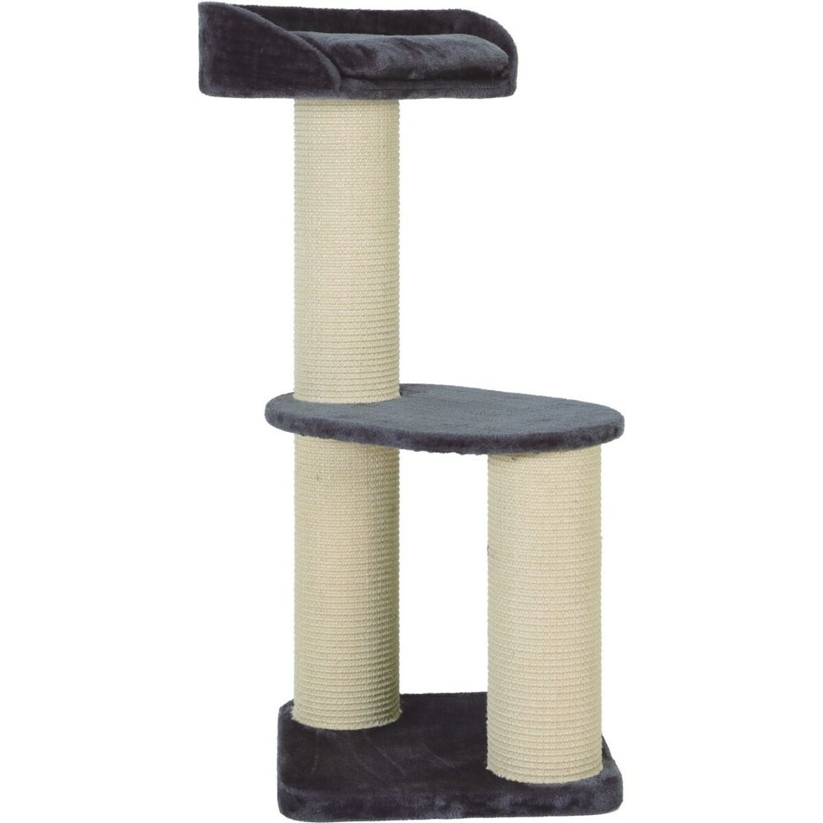 Tiragraffi per Gatti Zolux 504094 Nero Beige Sisal 2 S9171978_0