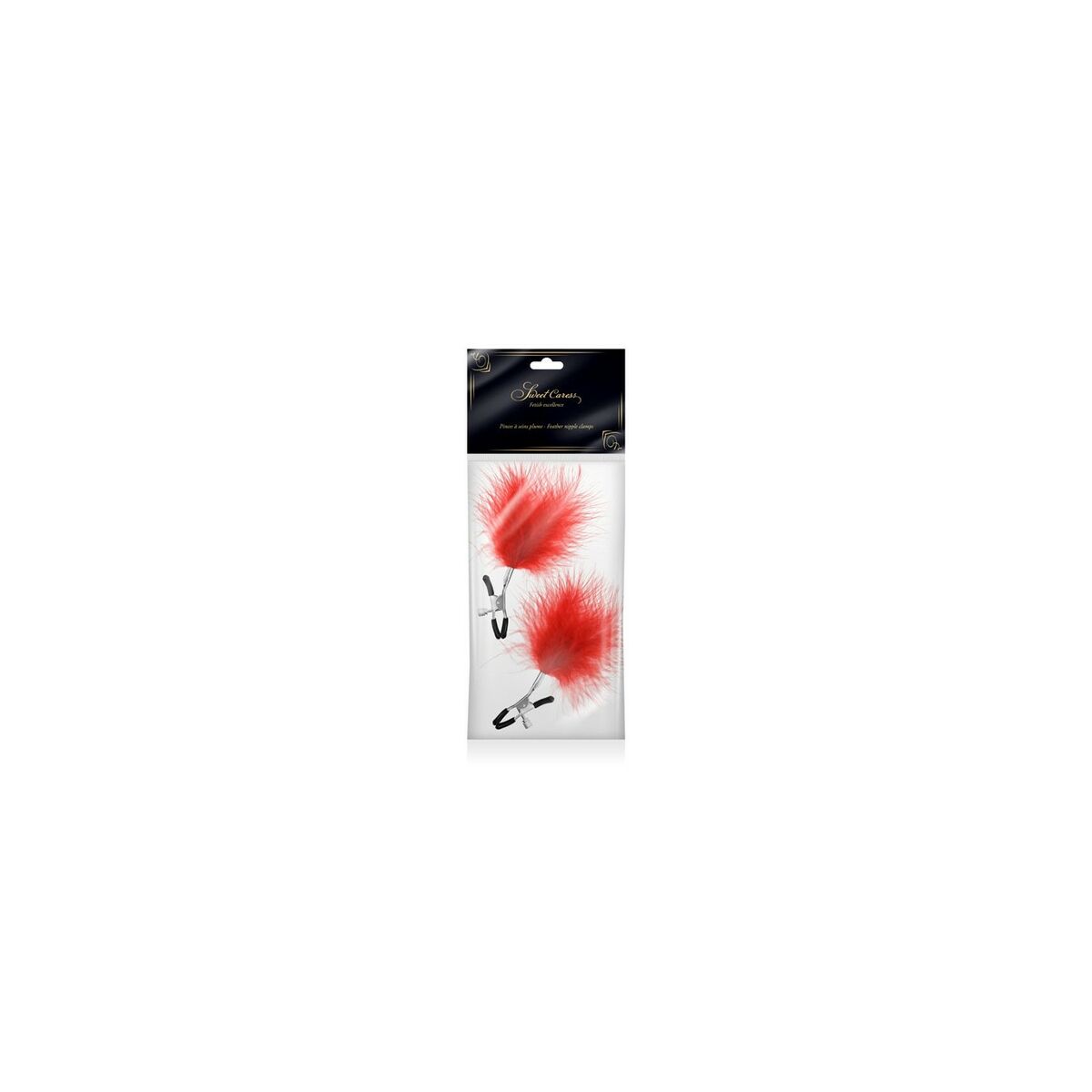 Catena di Morsetti per Capezzoli Sweet Caress Rosso 3 M0404977_1