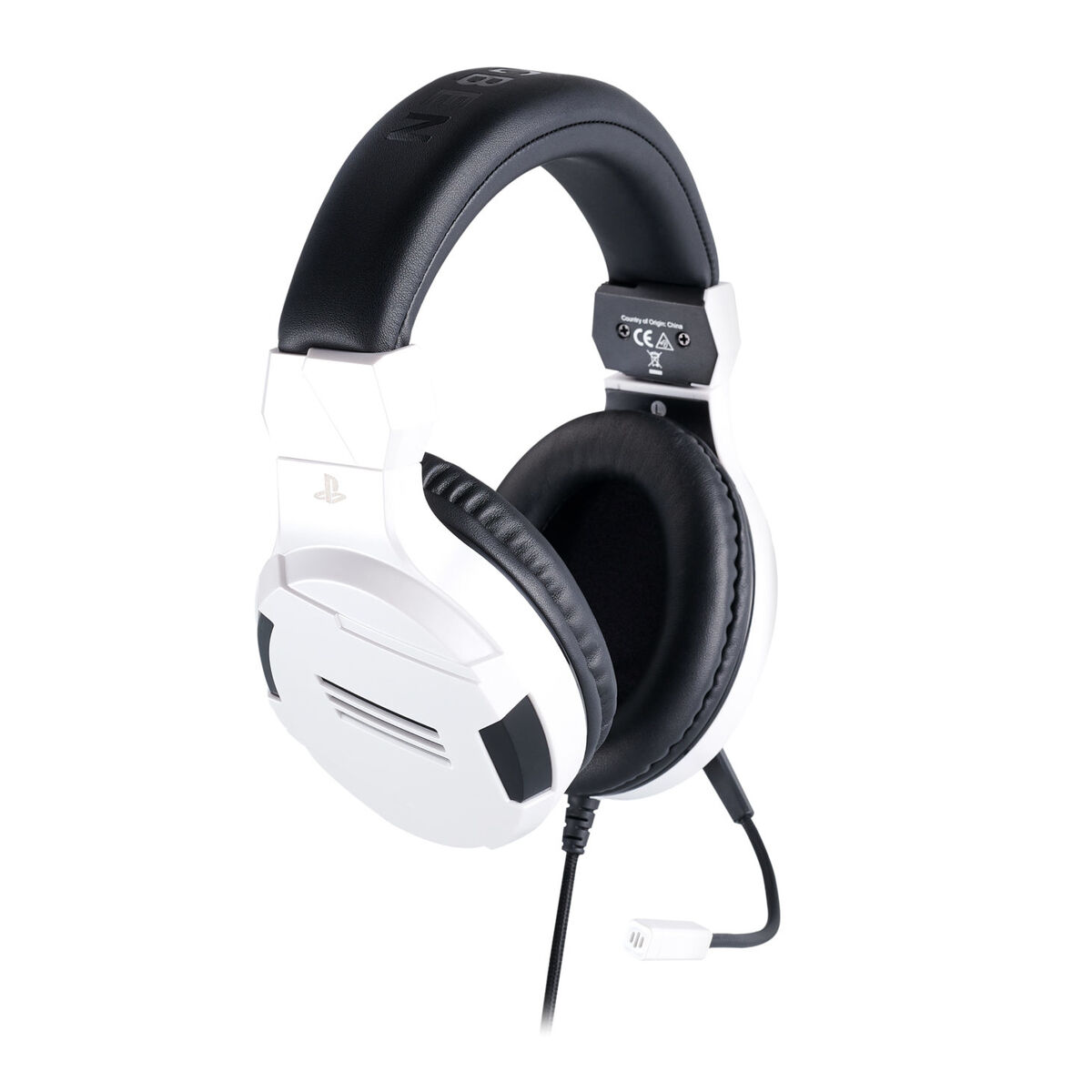Auricolari con Microfono Gaming Big Ben Interactive PS4OFHEADSETV3WHITE Bianco Nero/Bianco 3 S55283699_1