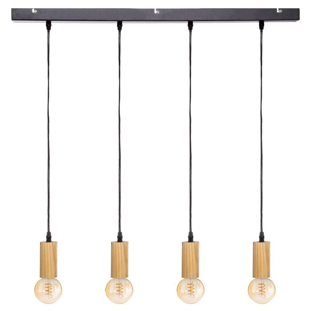 Lampadario Atmosphera Ays Nero 25 W 2 S7910459_0