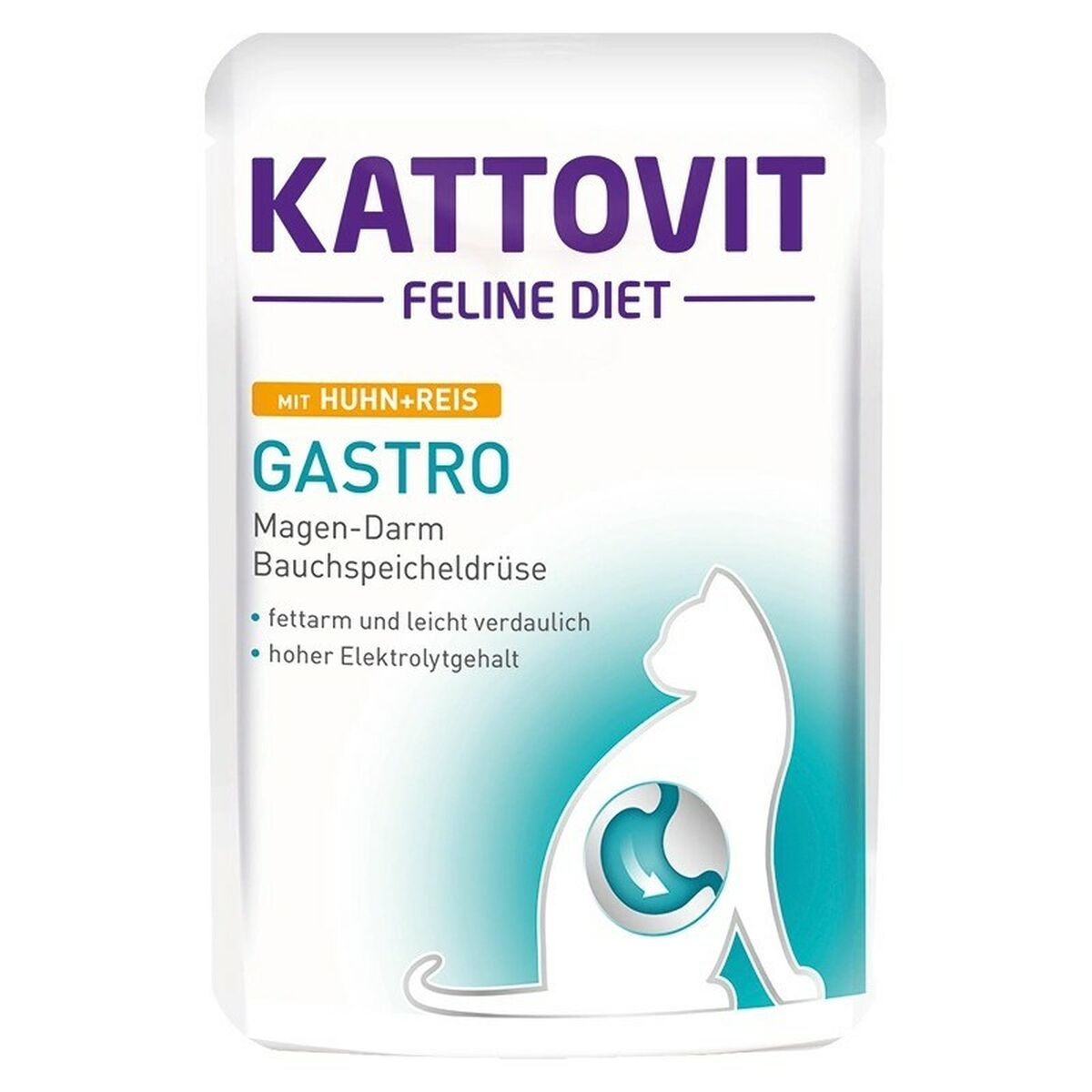 Cibo per gatti Kattovit Gastro Chicken with rice Pollo 85 g 2 S9186099_0