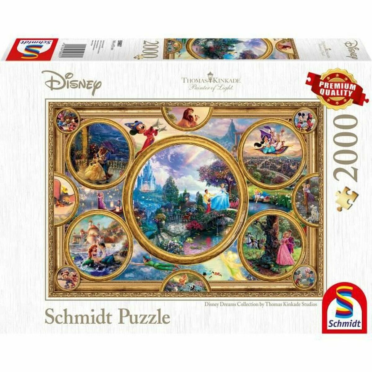 Puzzle Schmidt Spiele Disney Dreams Collection 2000 Pezzi 2 S7123579_0