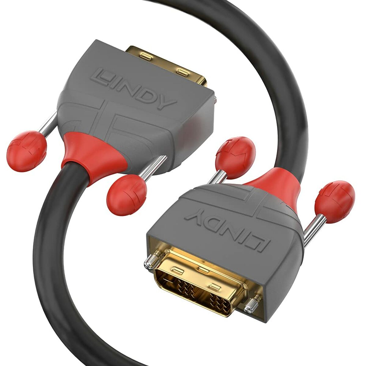 Cavo DVI LINDY 36220 Grigio 2 S7715308_0